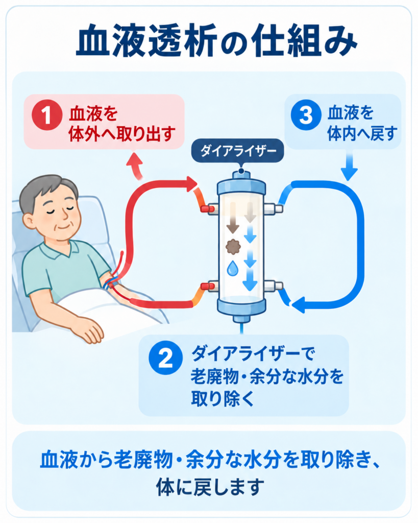 血液透析の仕組み